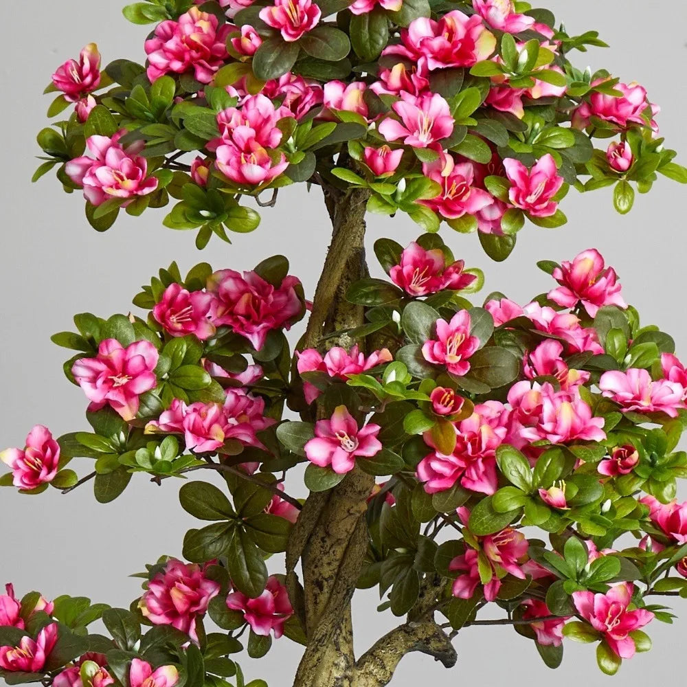 5' Azalea Artificial Flower Tree UV (Indoor/Outdoor) Home Decor.