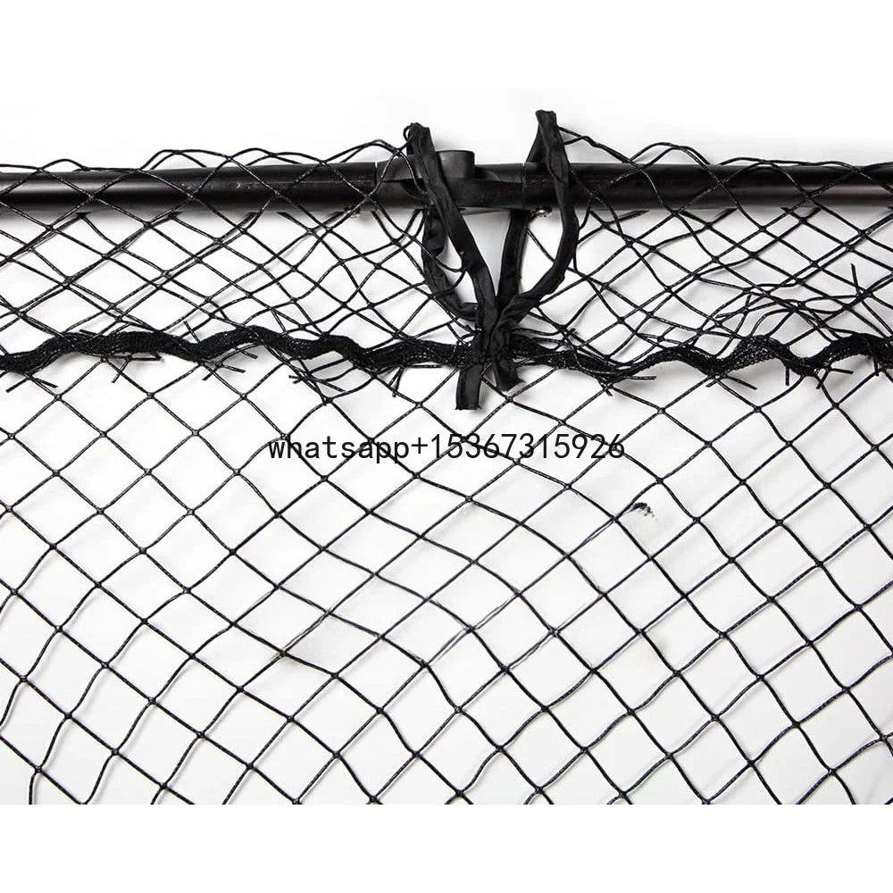Length 116" Fishing Net Fishing Net Precision Muskie Landing Net - Hoop 36"X38" Gold/Black Supplies Accessories Tackle Sports