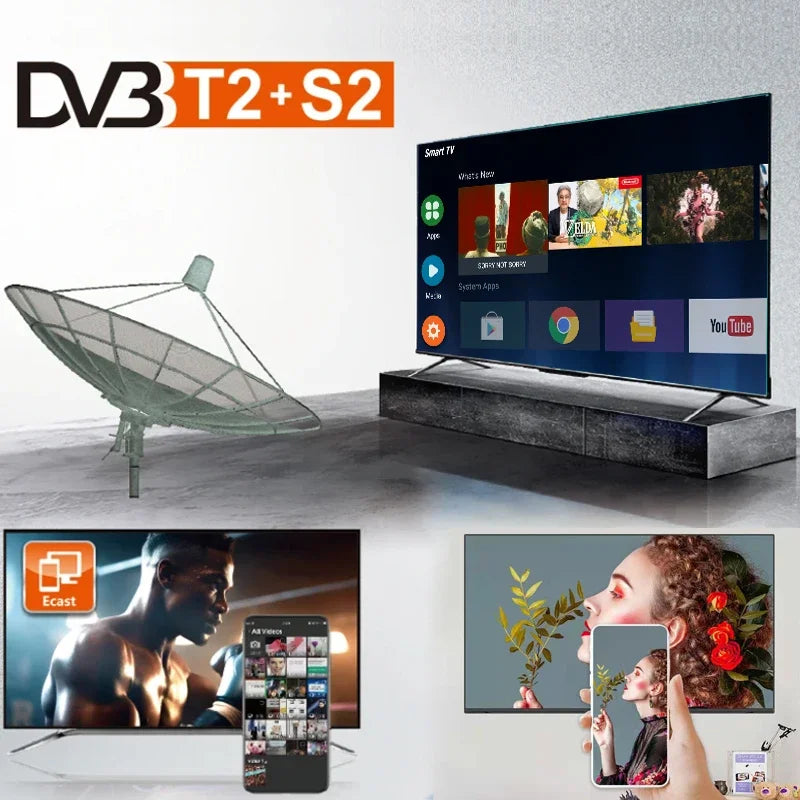 75 inch Smart TV 4K Ultra HD LED Curved Big Screen wifi inteligentes Television