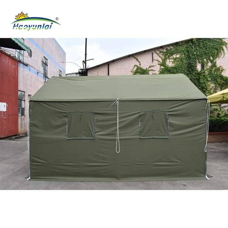 Goodluck Wholesale 3x4m 8 People Relief Tent Refugee Tent Canvas Tents