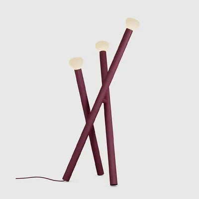 Nordic Floor Lamp Creative Orange Tripod  Standing Lamp Artistic Room Decoration Living Room Simple Lounge Designer Lamp
