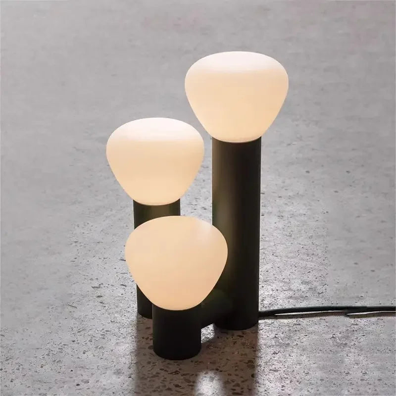 Nordic Floor Lamp Creative Orange Tripod  Standing Lamp Artistic Room Decoration Living Room Simple Lounge Designer Lamp
