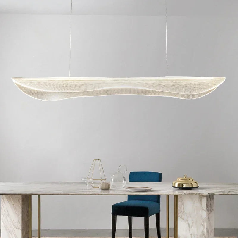 Modern Minimalist LED Acrylic Chandelier for Living Room Dining Room Dining Table Kitchen Home Decoration Chandelier
