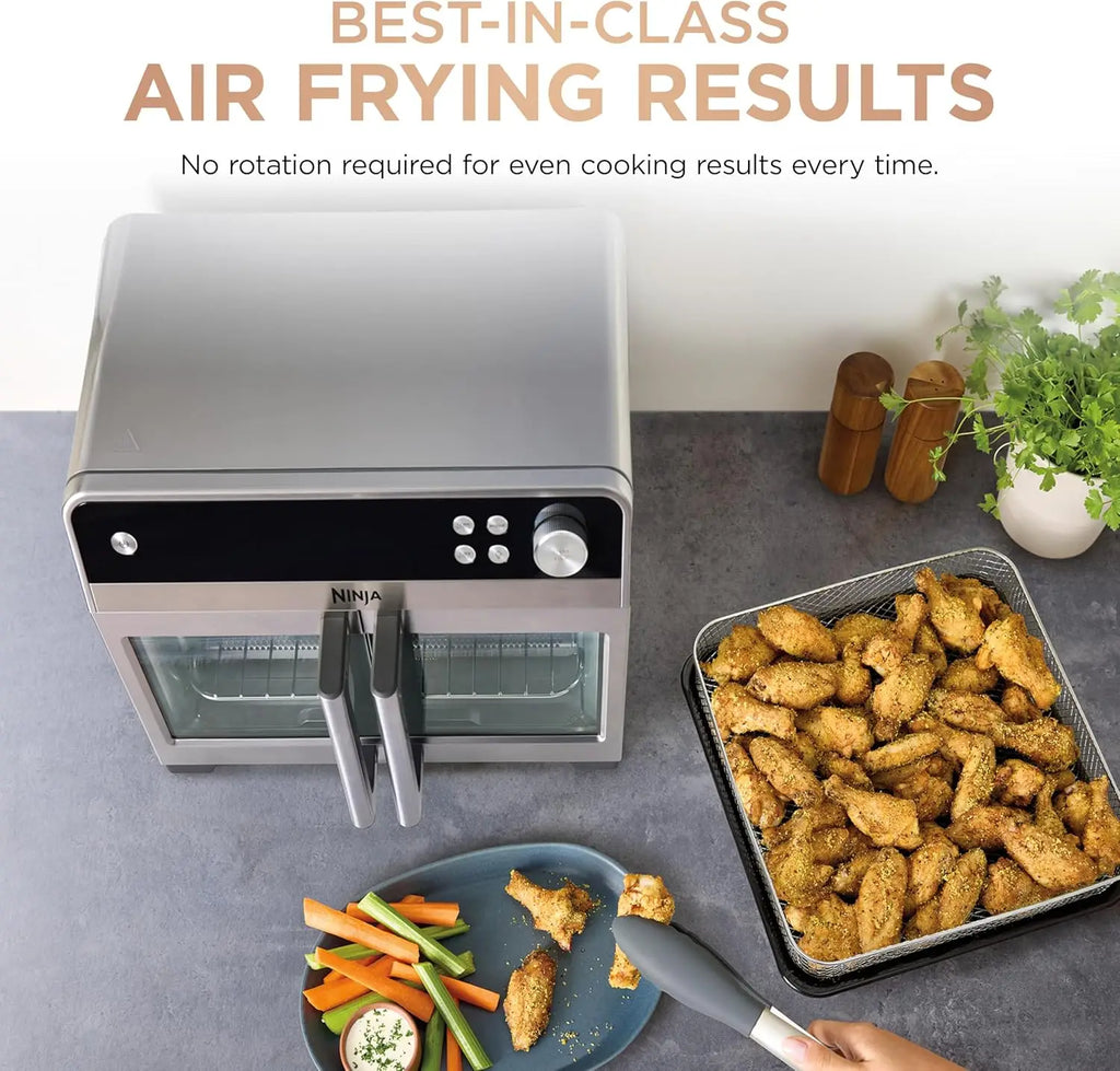 French Door Premier Air Fryer, Convection Oven & Toaster, 5-Qt, PFAS-Free, Dishwasher-Safe Accessories, FO101