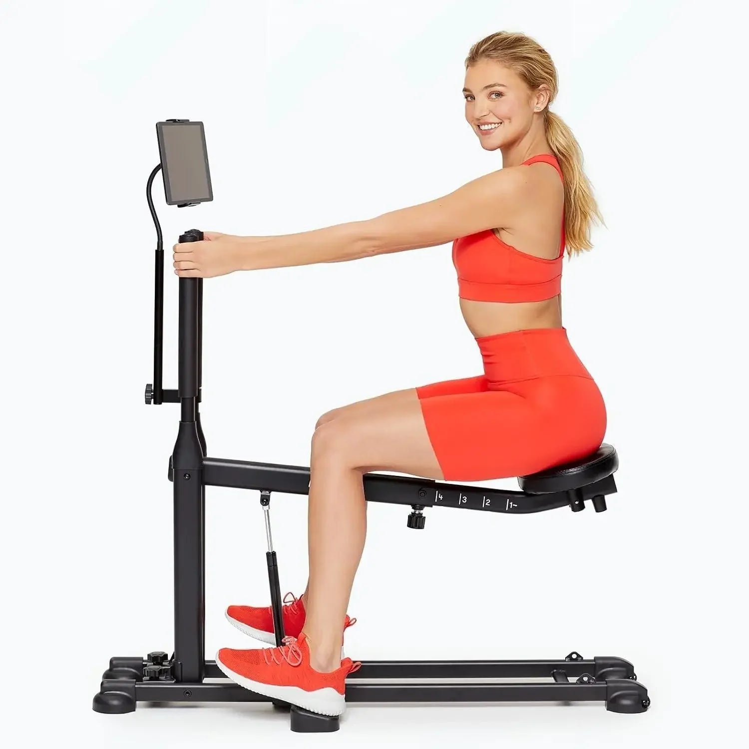 Squat Machine, Workout Equipment for Home Gym, Exercise Leg and Glutes, Low Impact Lower Body Fitness Workouts, Training for