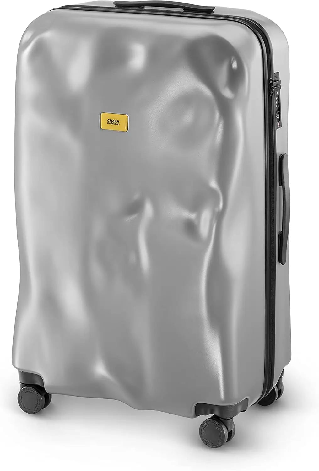 31 Inch Rolling Suitcase with 4 Spinner Wheels, Hardside Polycarbonate Travel Luggage, Lightweight, Interio