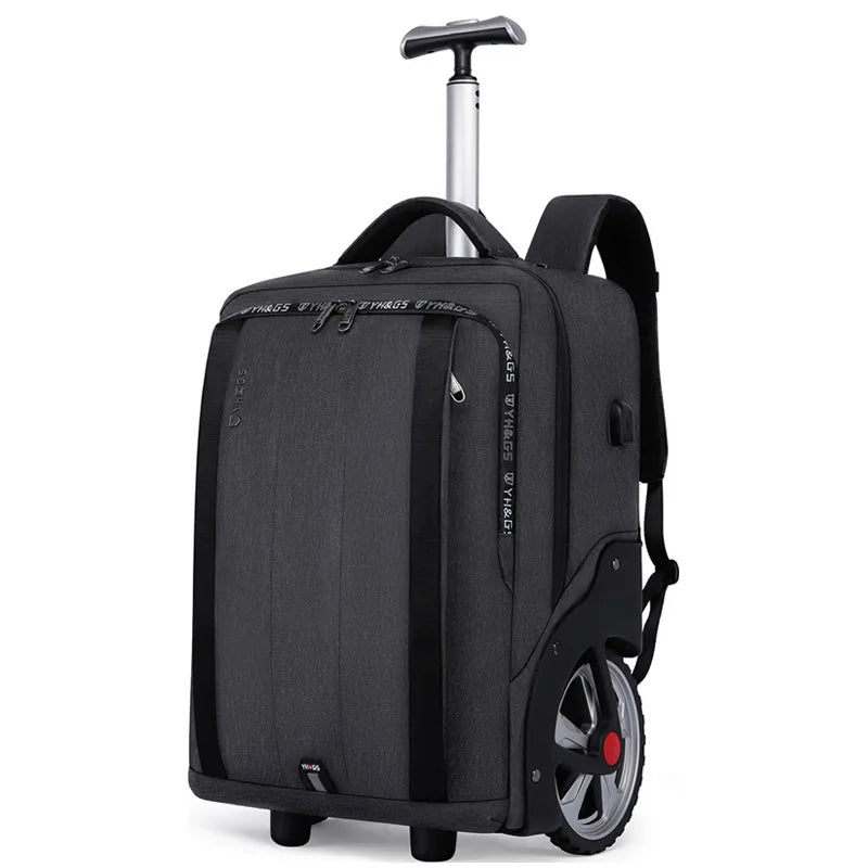 Travel Bag on Wheels Trolley Backpack Business Large Luggage Travel Suitcase Bag Waterproof Rolling Luggage For Women Men Trunk