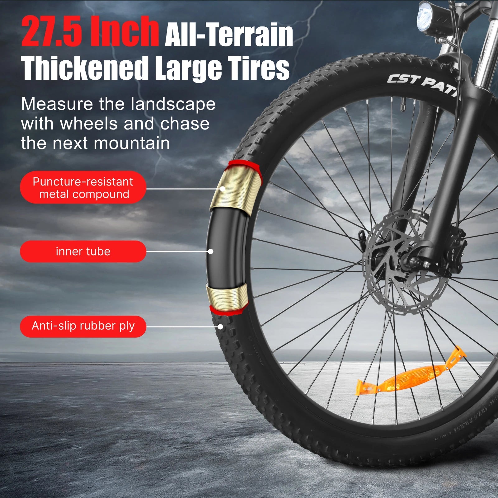 HUANCI Q5 Mountain e bike 2000W electric bike ebike 48V20AH electric bicycle 27.5inch off-road tire Hydraulic brakes Ebike adul