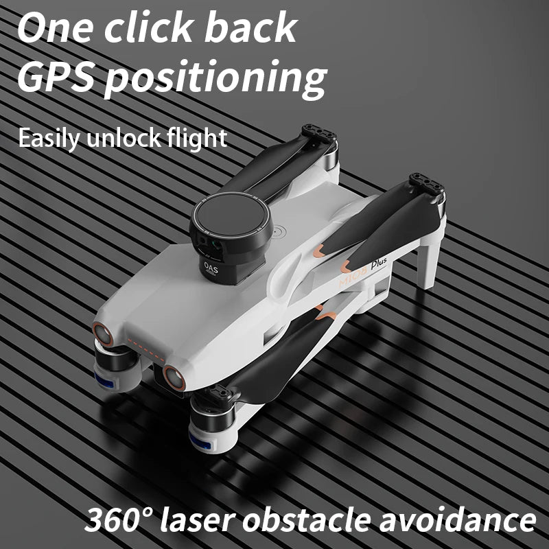 M108 Relay 3-Axis Gimbal 5.5 inch with Screen Version 1080P GPS Brushless Obstacle Avoidance Remote Control Drone