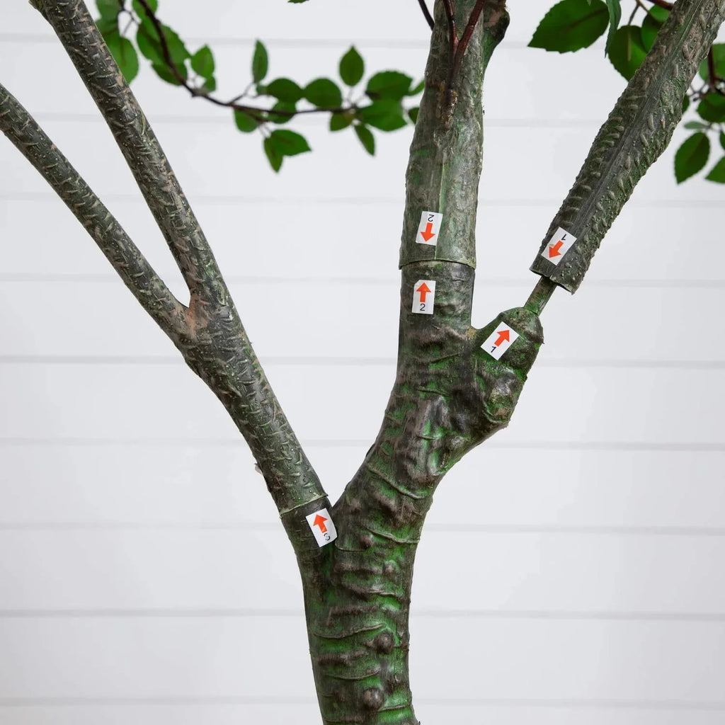 10’ Artificial Citrus Minimalist Tree Home Decor.