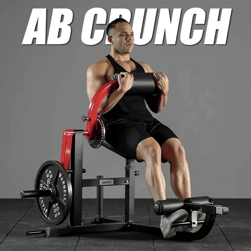 Machine, AB Crunch Back Extension Machine, AB Workout Machine, Core Machine Upper Body Strength Training Home Gym E