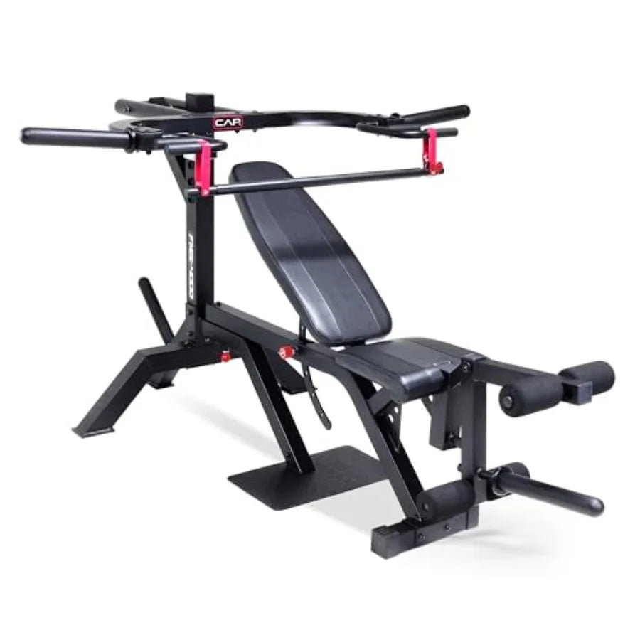 Multifunctional Leverage Gym Machine for Full-Body Strength Training