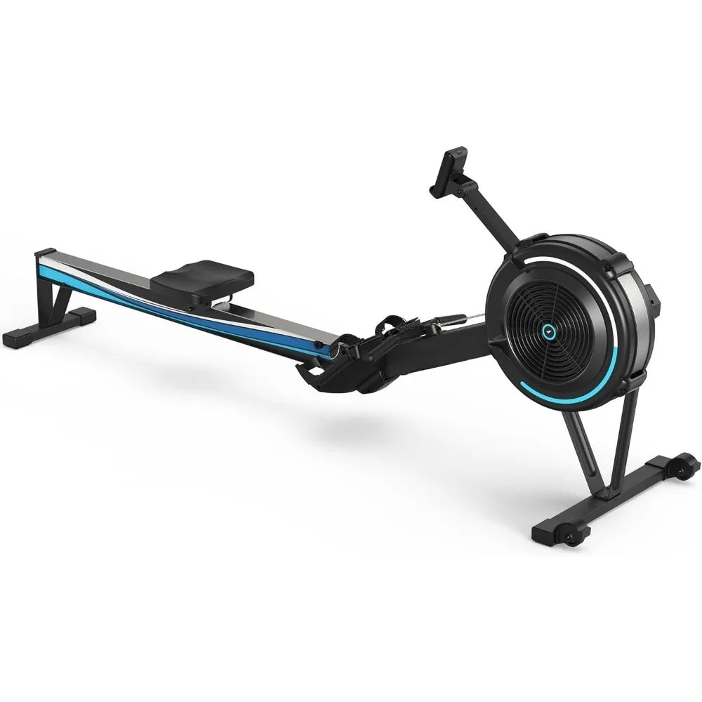 Rowing Machines for Home, Adjustable Air Resistance Professional Indoor Rowing Machine, Ergonomic Comfort Seat, Performance