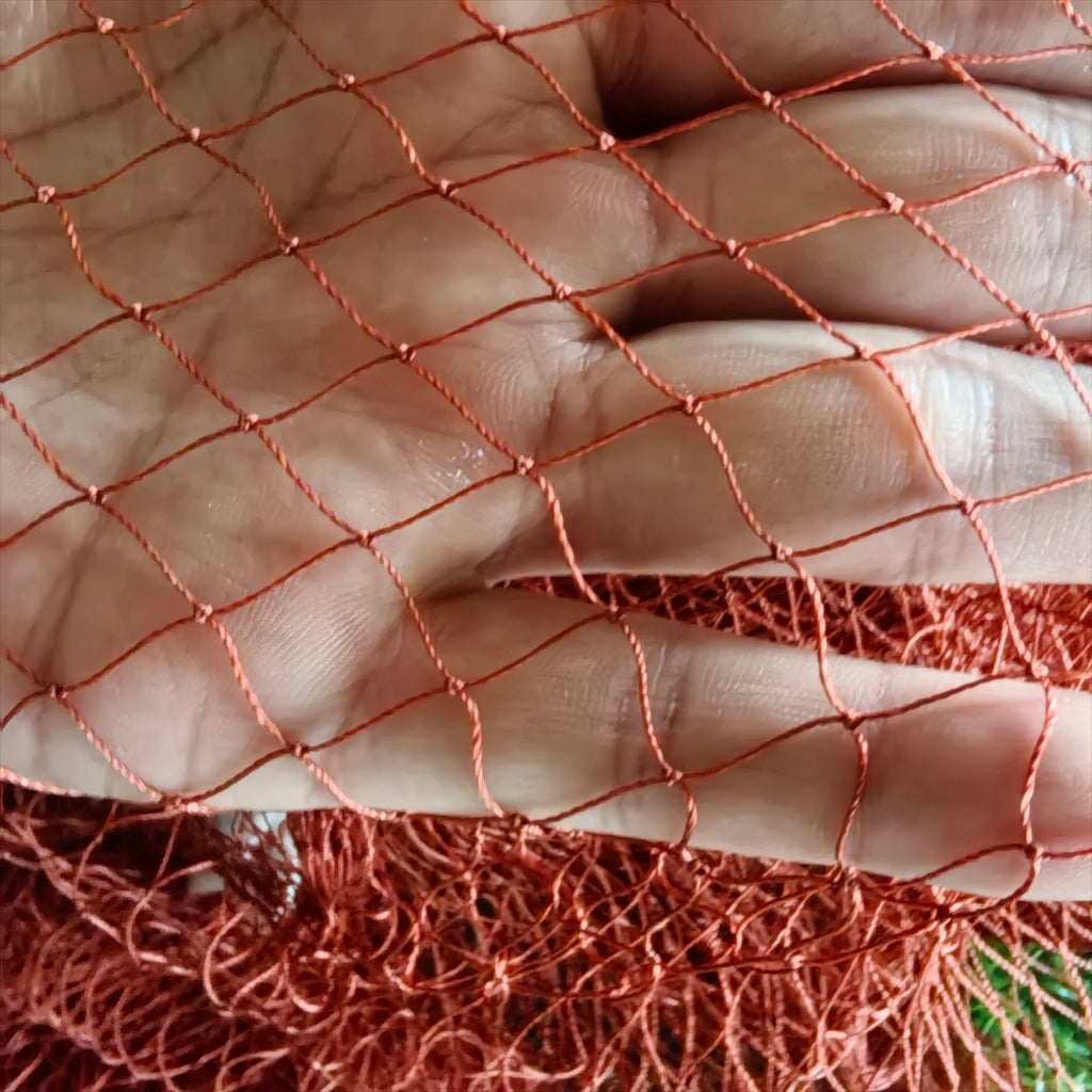 Nylon Multi Strong Horse Line Handmade Custom Galvanized Hollow Lead Drop Bottom Fishing Net Cast Landing Net