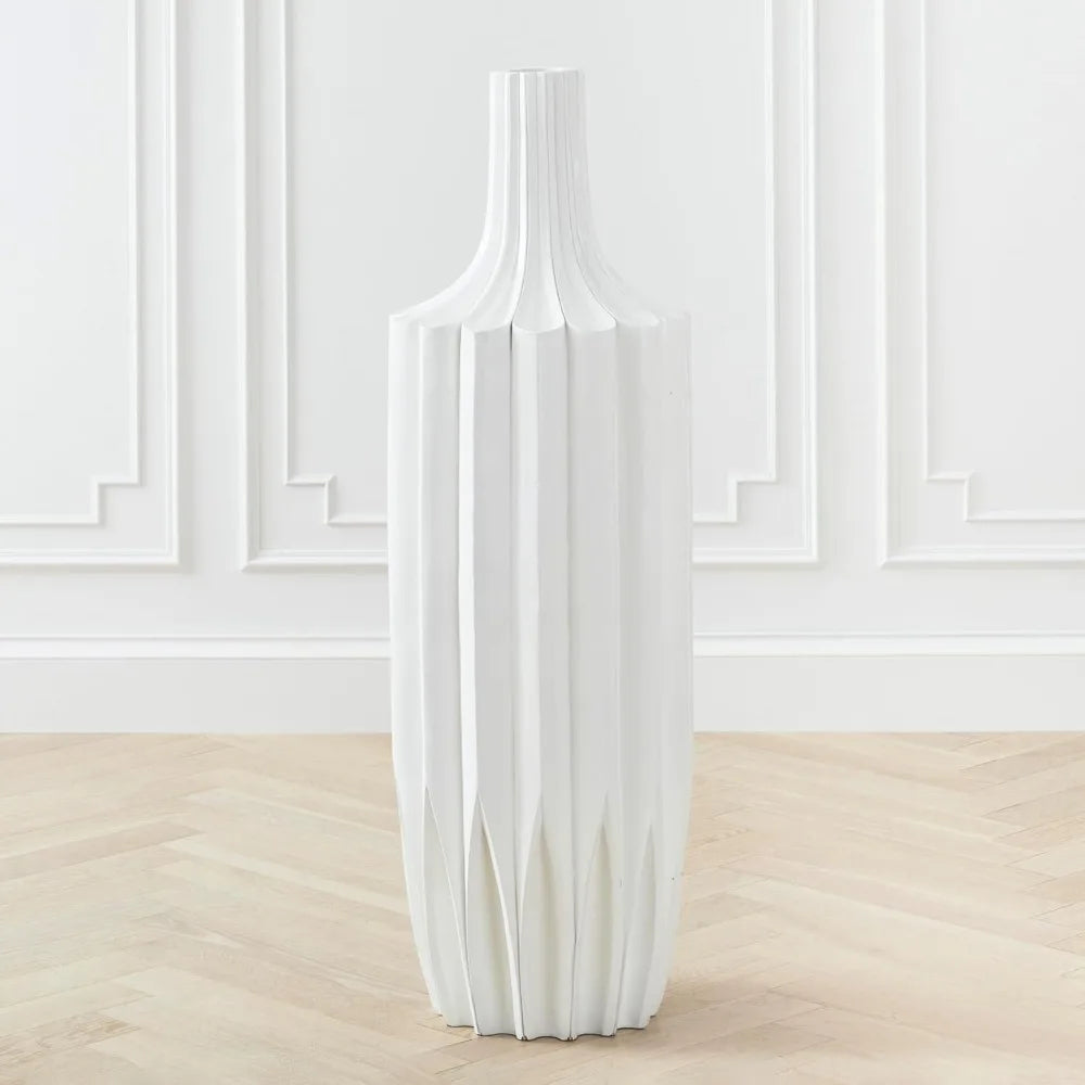 48.75 Inch Tall Resin Vase, Modern Home Decor Savannah Floor Vase for Living Room, Bedroom & Office, Statement Piece for Interi