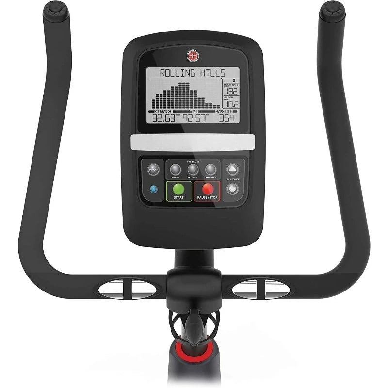 Fitness 130 Upright Bike,Black,Indoor,Magnetic