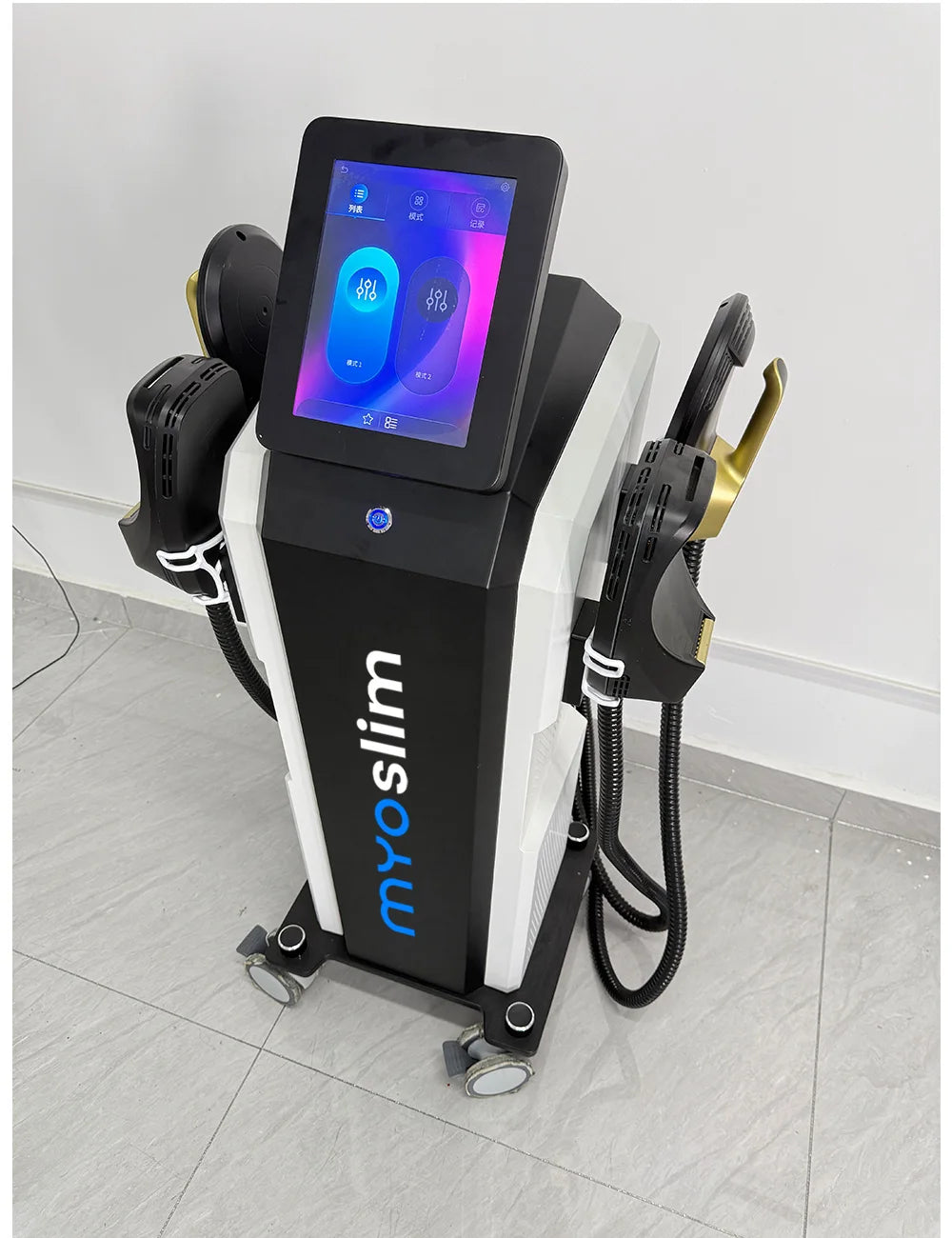 6500W EMS Neo Body Sculpt PRO Ultra 15T HIEMT 200Hz Machine Body Slimming Fat Burning Muscle Stimulation 4 Handles RF