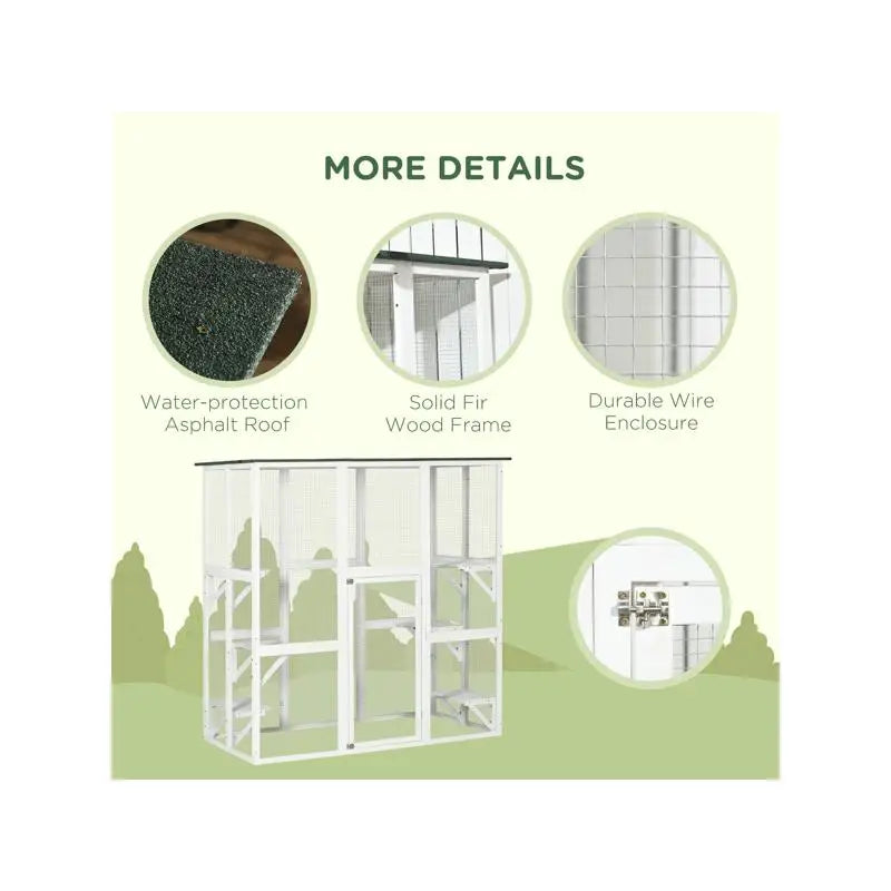 Pet House Cat Bed - Cozy Soft Cat House for Indoor Cats, Washable, Comfortable Sleeping Space for Felines, Ideal Gift for Cat