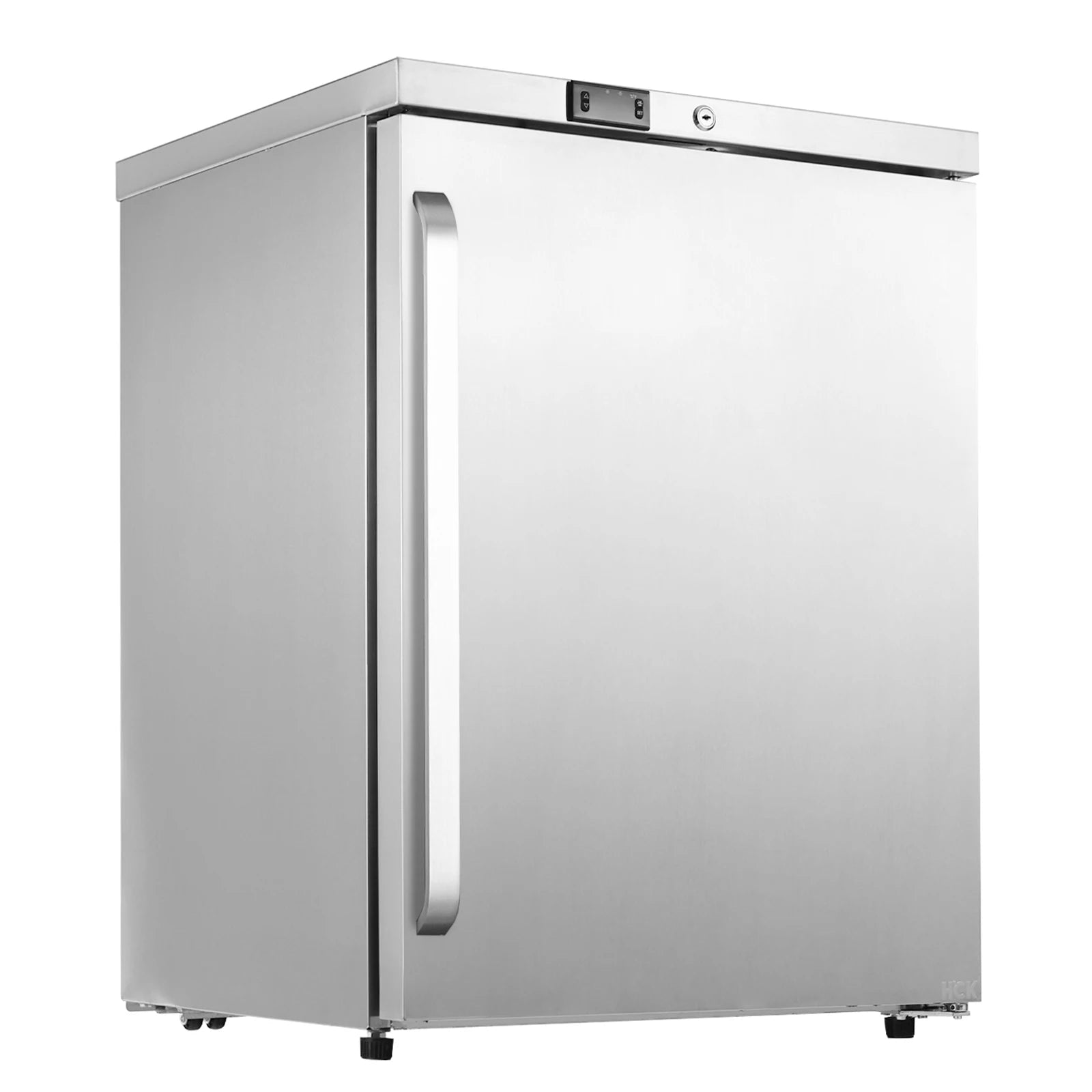 HCK 24 Inch Under Counter Double Drawer Fridge, Stainless Steel Outdoor Beverage Refrigerator for Patio, Built-in Beverage Fridg