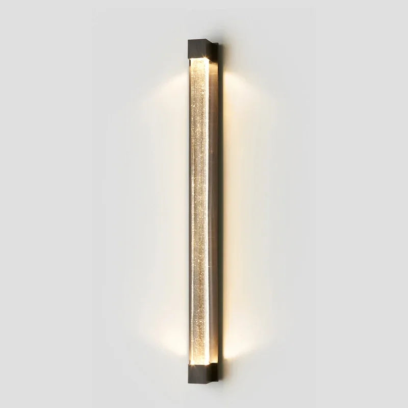 Light Luxury Crystal Wall Lamp Creative Simple Living Room Background Wall Lamp Simple Design Bedroom Bedside Wall Light