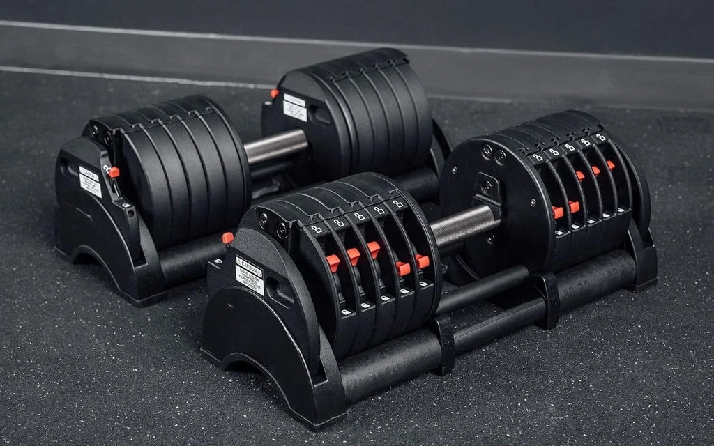 HOT SELLIG QUALITY Fitness Quickdraw Adjustable Dumbbells, Multiple Weight Ranges Available Including: 5-30, 5-40,5-50 And 5-60