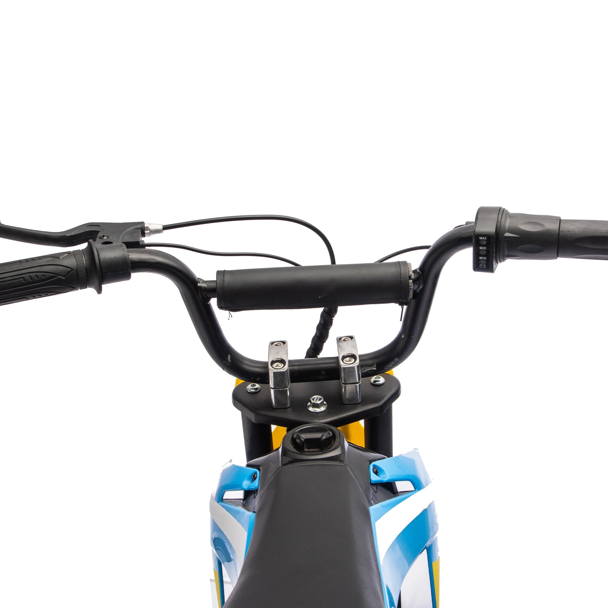 24V 250W Ride On Electric Toy Off-Road Motorcycle, 9.32 MPH Max Speed, 180 lbs Weight Capacity, Fast Charging, Rear Suspension