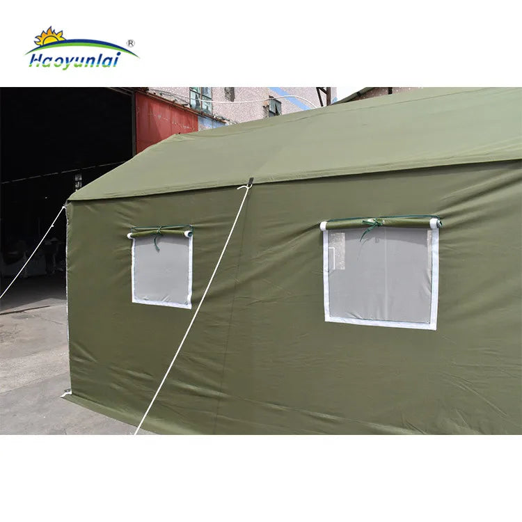 Goodluck Wholesale 3x4m 8 People Relief Tent Refugee Tent Canvas Tents